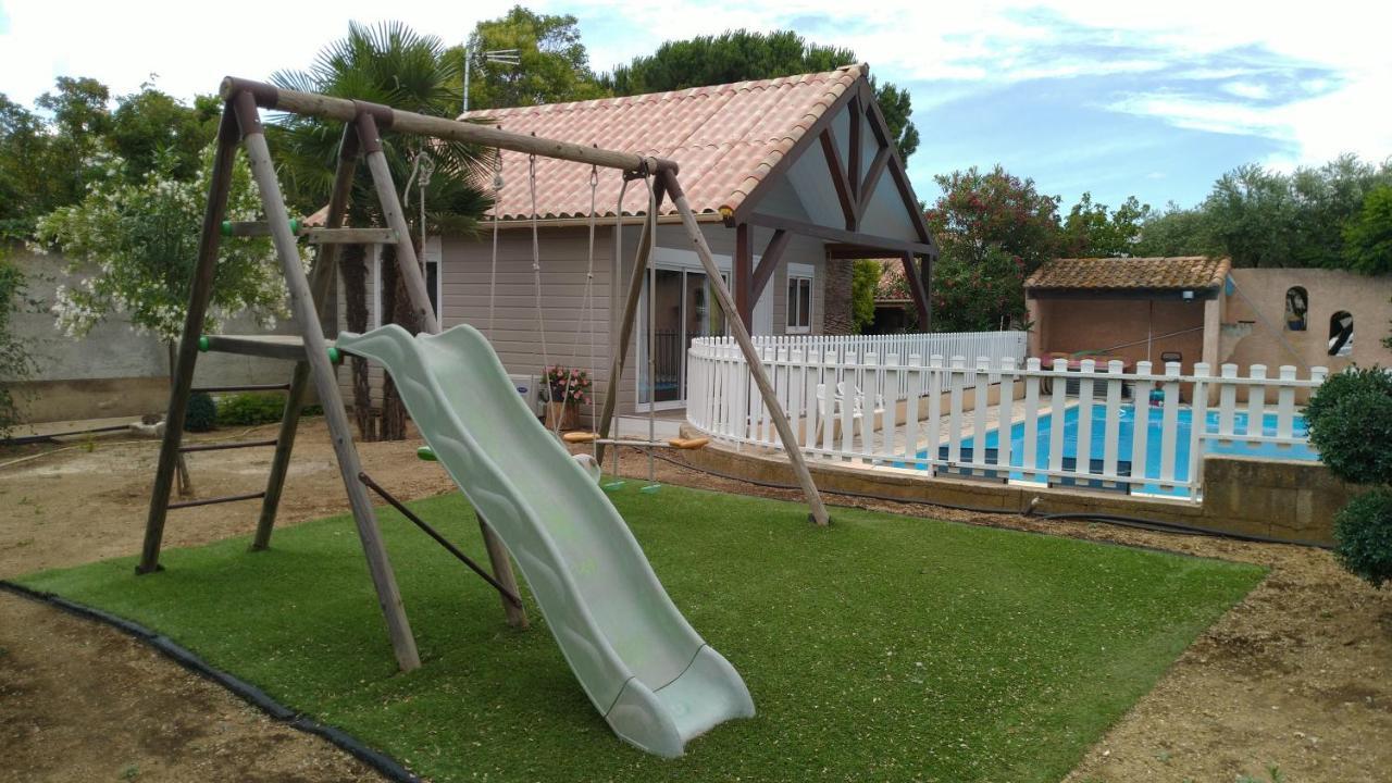 Le Chalet De Lylou Montady ภายนอก รูปภาพ